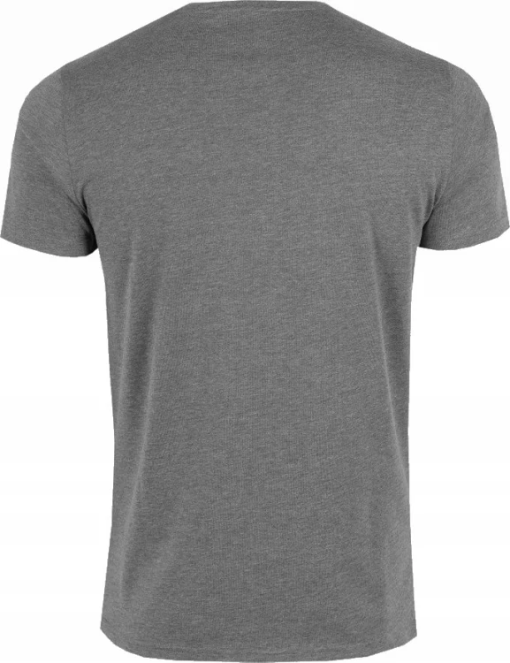 Nowy! Oryginalny 4F t-shirt męski M ciemno szary z małym srebrnym logo (033