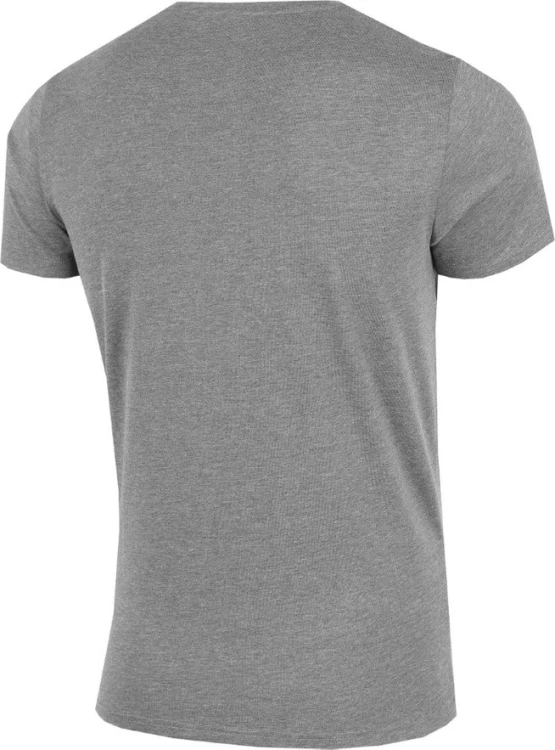 Nowy! Oryginalny 4F t-shirt męski M ciemno szary z małym srebrnym logo (033