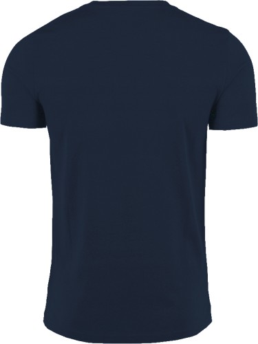 Nowy! Oryginalny 4F t-shirt męski XXL ciemno granatowy z małym logo (619)