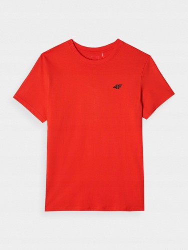 Nowy! Oryginalny 4F t-shirt męski XXL czerwony z małym czarnym logo (318)